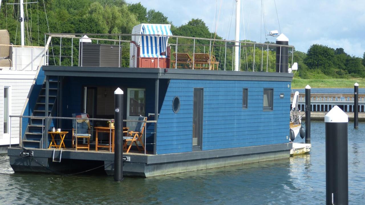 فندق Hausboot Harmonie شترالسوند المظهر الخارجي الصورة
